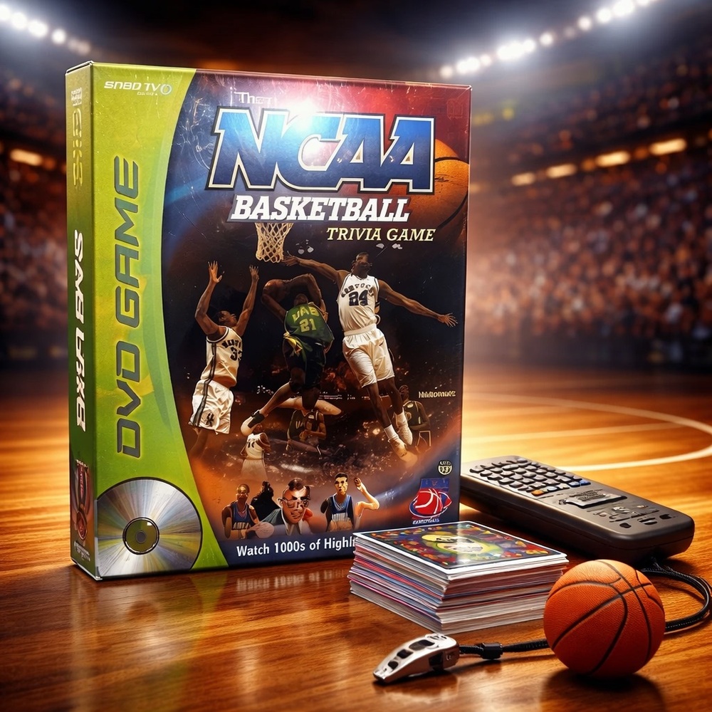 NCAA Basketball Trivia DVD Game
